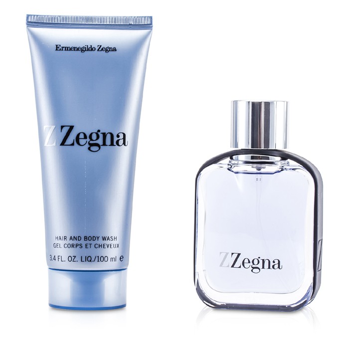 Ermenegildo Zegna Z Zegna Coffret: Eau De Toilette Spray 50ml/1.7oz + Jabón de Cuerpo & Cabello 100ml/3.4oz 2pcsProduct Thumbnail