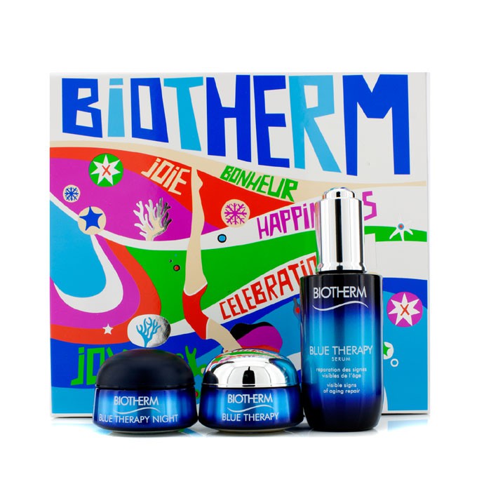 Biotherm Blue Therapy Set: Serum 50ml + Krim SPF15 15ml + Krim Malam 15ml 3pcsProduct Thumbnail