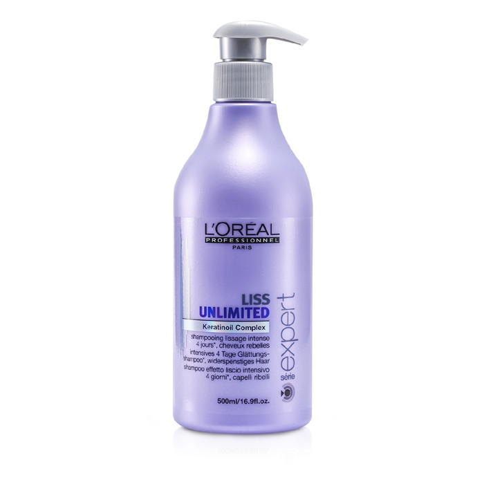 L'Oreal Professionnel Expert Serie - Liss Unlimited Smoothing Shampoo (For Rebellious Hair) 500ml/16.9ozProduct Thumbnail