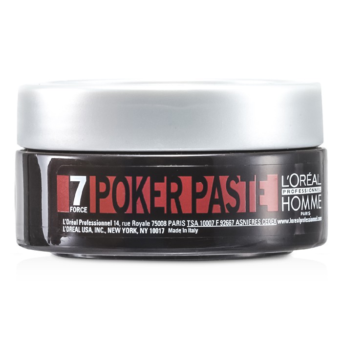 L'Oreal Pánská pasta na vlasy Professionnel Homme Poker Paste (Reworkable Compact Paste, Extreme Hold) 75ml/2.5ozProduct Thumbnail
