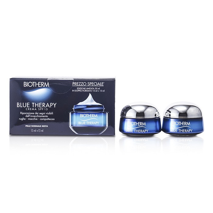 Biotherm Blue Therapy Кремі SPF 15 (Қалыпты/Аралас Тері) 2x(15ml/0.5oz)Product Thumbnail