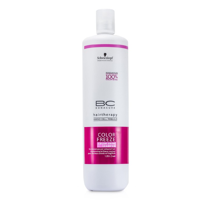 Schwarzkopf BC Color Freeze Color Shine Shampoo (Untuk Rambut Sering Diwarnai) 1250ml/41.67ozProduct Thumbnail