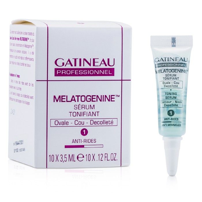 Gatineau Melatogenine Toning Serum - Face & Neck (Salon Size) 10x3.5ml/0.12ozProduct Thumbnail