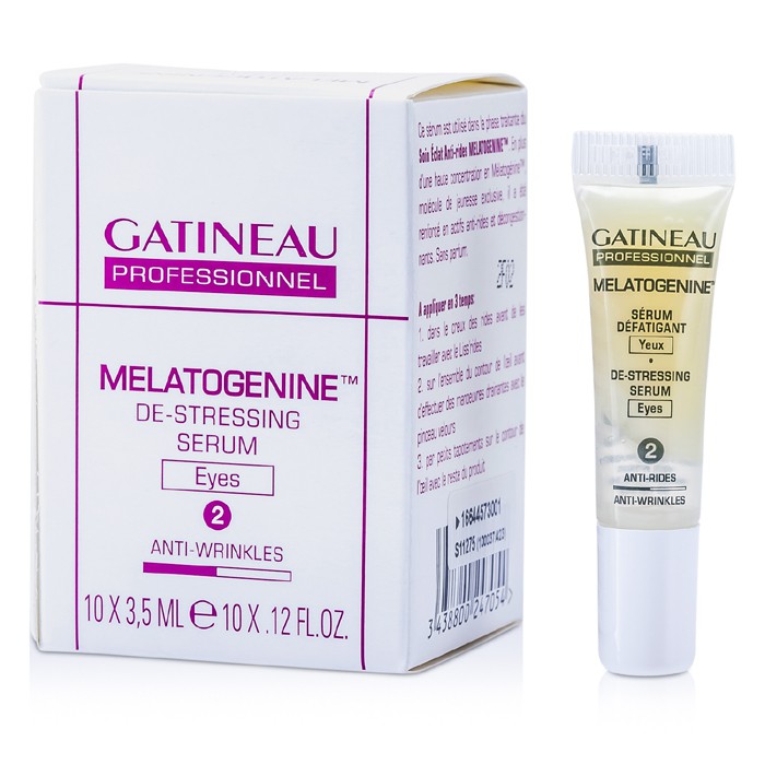 Gatineau Melatogenine De-Stressing Eye Serum (Salon Size) 024705 10x3.5ml/0.12ozProduct Thumbnail