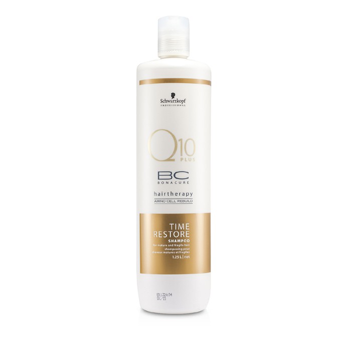 Schwarzkopf BC Time Restore Q10 Regeneračný šampón na zrelé a krehké vlasy 1250ml/41.67ozProduct Thumbnail