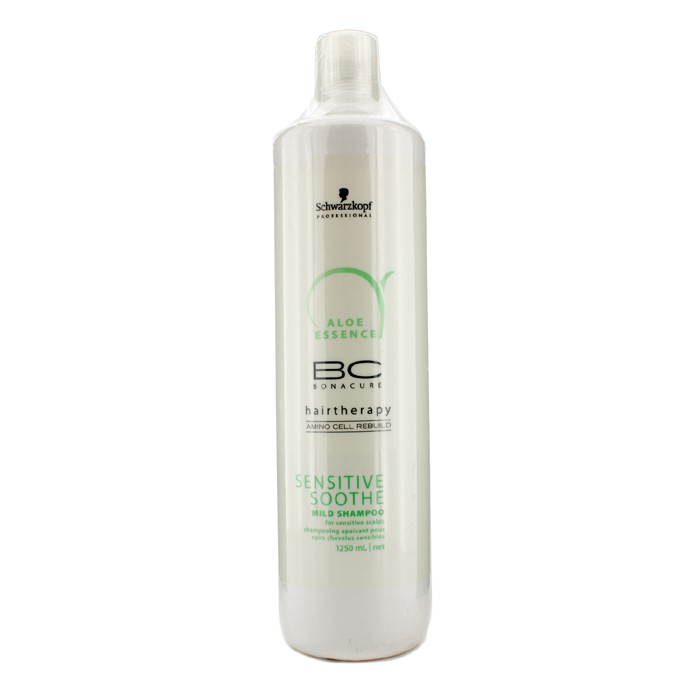 Schwarzkopf BC Aloe Essence Sensitive Soothe Mild Shampoo - For Sensitive Scalps (MFG : 01/2010) 1250ml/41.67ozProduct Thumbnail