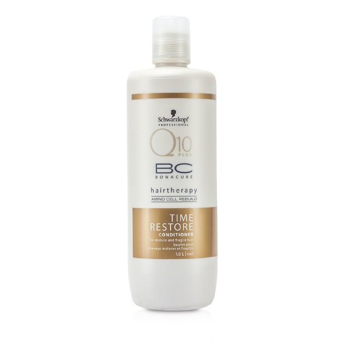 Schwarzkopf BC Time Restore Q10 Plus Conditioner (For Mature and Fragile Hair) 1000ml/34ozProduct Thumbnail