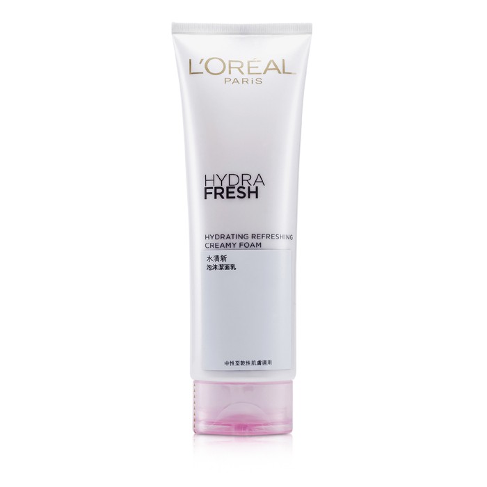L'Oreal Hydrafresh Hydrating Refreshing Creamy Foam - For Normal to Dry Skin 125ml/4.2ozProduct Thumbnail