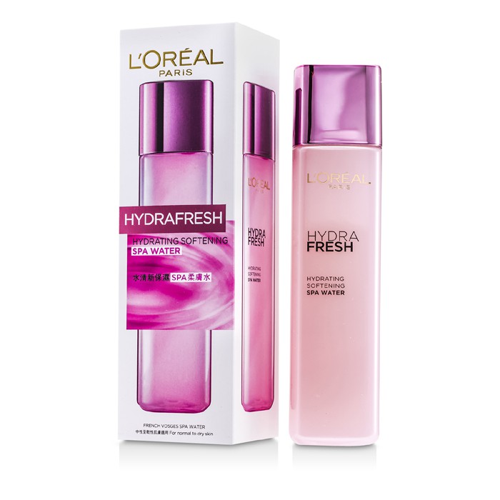 L'Oreal HydraFresh Hydrating Softening SPA Water (For normal til tørr hud) 175ml/5.8ozProduct Thumbnail