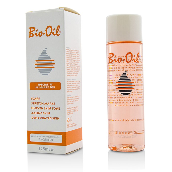 Bio-Oil Bio-Oil (ნაიარევებისათვის, ნახეთქებისათვის, უსწორმასწორო კანის ტონისთვის, ასაკოვანი და გამომშრალი კანისთვის) 125ml/4.2ozProduct Thumbnail