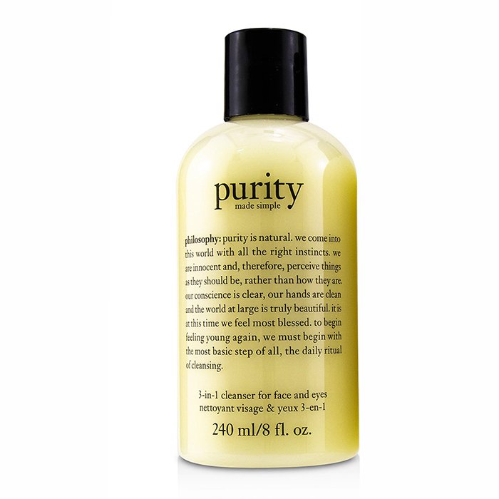 Philosophy Limpeza Para Rosto & Olhos Purity Made Simple 3 em 1 240ml/8ozProduct Thumbnail