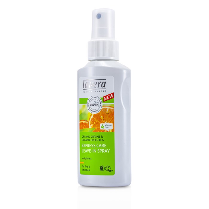 Lavera Organic Orange & Organic Green Tea Express Care Leave-In Spray (For Fine, Limp Hair) 125ml/4.1ozProduct Thumbnail