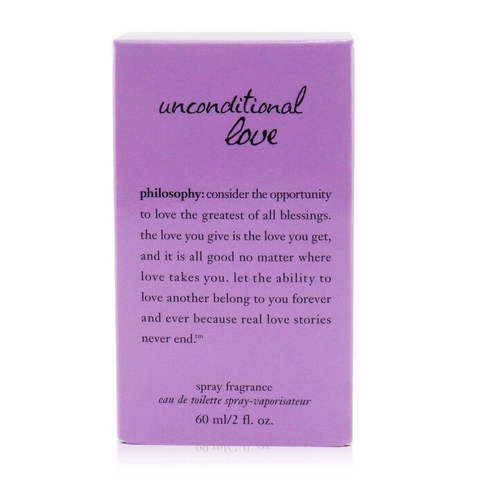 Philosophy Unconditional Love או דה טואלט ספריי 60ml/2ozProduct Thumbnail