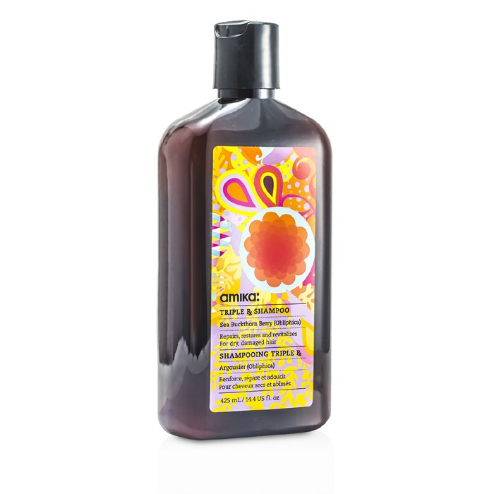 Amika Posilující šampon Triple RX Shampoo (pro suché poškozené vlasy) 425ml/14.4ozProduct Thumbnail