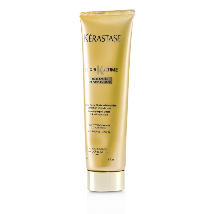 Kerastase Elixir Ultime Beautifying Oil Cream שמן קרם לייפוי השיער (עבור כל סוגי השיער) 150ml/5ozProduct Thumbnail