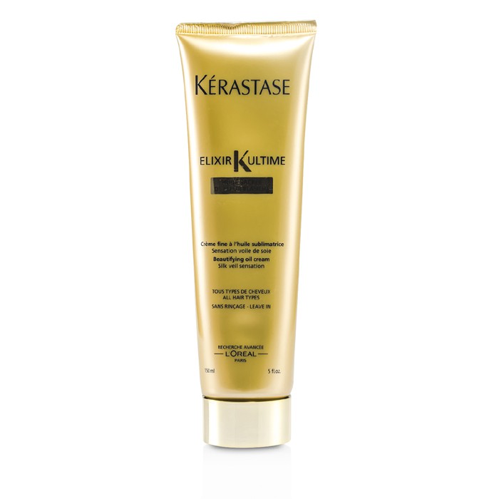 Kerastase Elixir Ultime Beautifying Oil Cream שמן קרם לייפוי השיער (עבור כל סוגי השיער) 150ml/5ozProduct Thumbnail