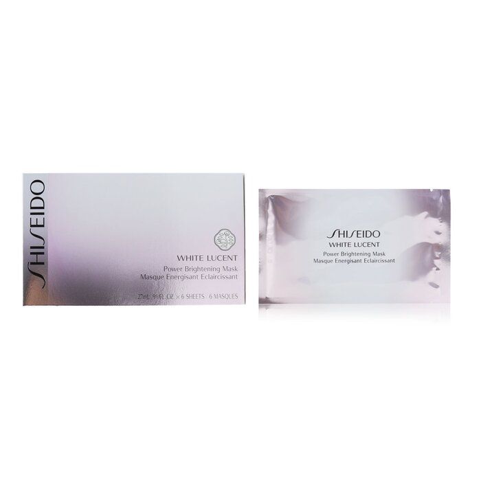 資生堂 Shiseido ホワイトルーセント パワーブライトニングマスク 6 sheetsProduct Thumbnail