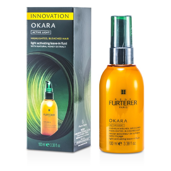 Rene Furterer Fluid bez spłukiwania do włosów rozjaśnianych Okara Light Activating Leave-In Fluid (For Highlighted, Bleached Hair) 100ml/3.38ozProduct Thumbnail