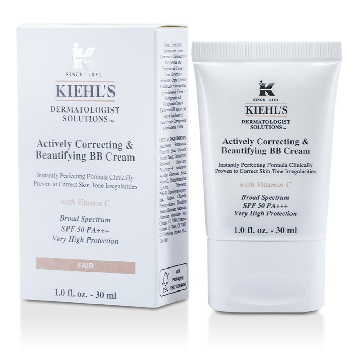 Kiehl's Crema BB Activamente Correctora y Embellecedora SPF 50 PA+++ (Fair) 30ml/1ozProduct Thumbnail