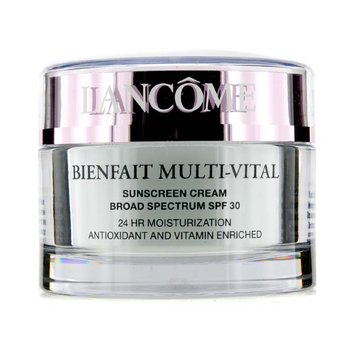 Lancome Bienfait Multi-Vital 24 HR Moisturization Sunscreen Cream Broad Spectrum SPF 30 (Made in USA, Unboxed) 50g/1.7ozProduct Thumbnail