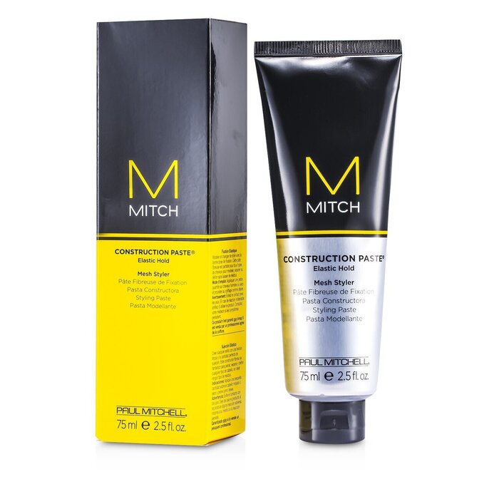 Paul Mitchell Mitch Construction Paste Elastic Hold Mesh Styler משחה לעיצוב אלסטי של השיער 75ml/2.5ozProduct Thumbnail