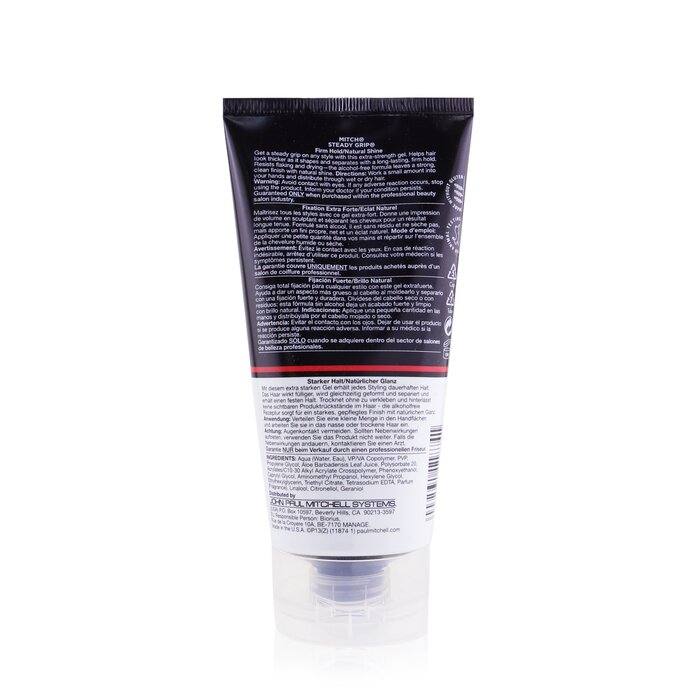 Paul Mitchell Mitch Steady Grip (Firm Hold/Natural Shine Gel) 150ml/5.1ozProduct Thumbnail
