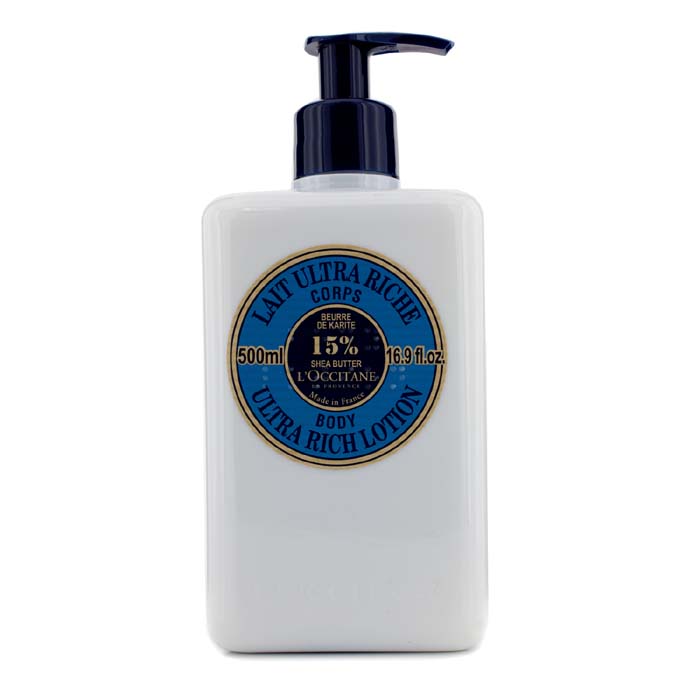 L'Occitane Shea Butter Ultra Rich Body Lotion - Losion Tubuh 500ml/16.9ozProduct Thumbnail