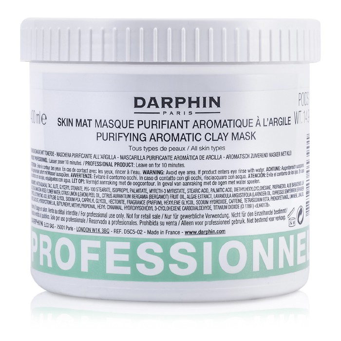 Darphin Skin Mat Mască Aromatică cu Argilă de Purificare ( Flacon Profesional ) 400ml/14.9ozProduct Thumbnail