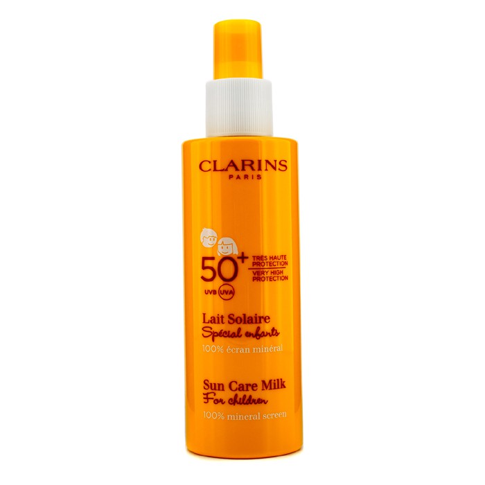 Clarins Sun Care Milk For Children Very High Protection UVA/UVB 50+ (Unboxed) 150ml/5.3ozProduct Thumbnail