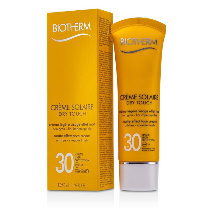 Biotherm Creme Solaire SPF 30 Dry Touch UVA/UVB Matte Effect Face Cream קרם הגנה מהשמש עם גימור מט 50ml/1.69ozProduct Thumbnail