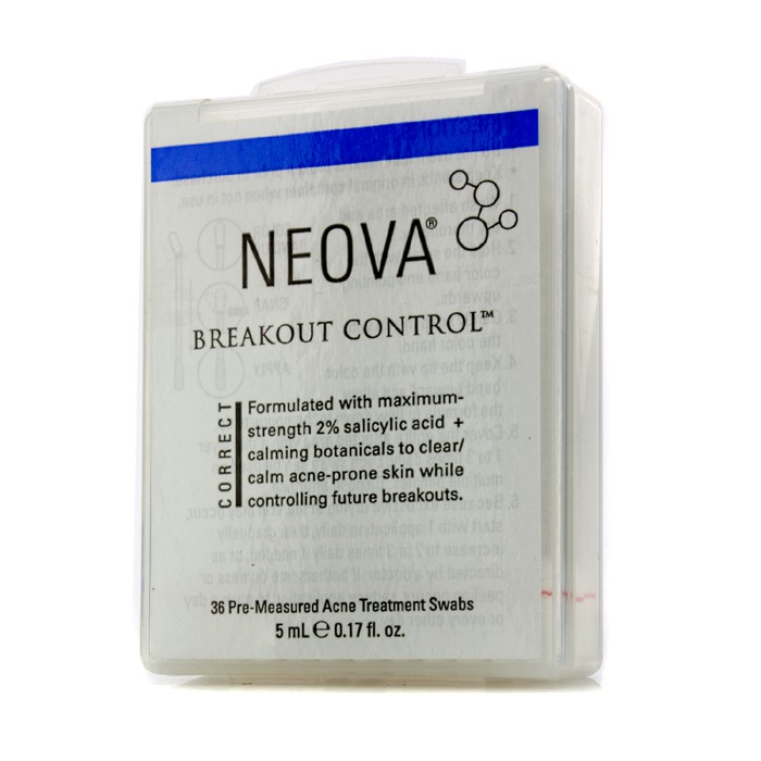 Neova Breakout Control - 36 Pre-Measured Acne Treatment Swabs 5ml/0.17ozProduct Thumbnail