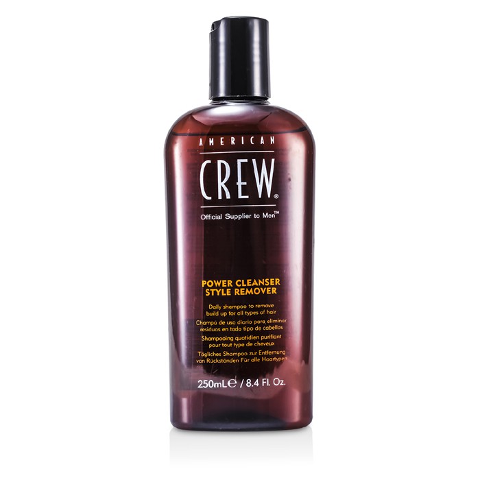 American Crew Men Power Cleanser Style Remover Daily Shampoo שמפו לניקוי השיער מתכשירים (עבור כל סוגי השיער) 250ml/8.4ozProduct Thumbnail