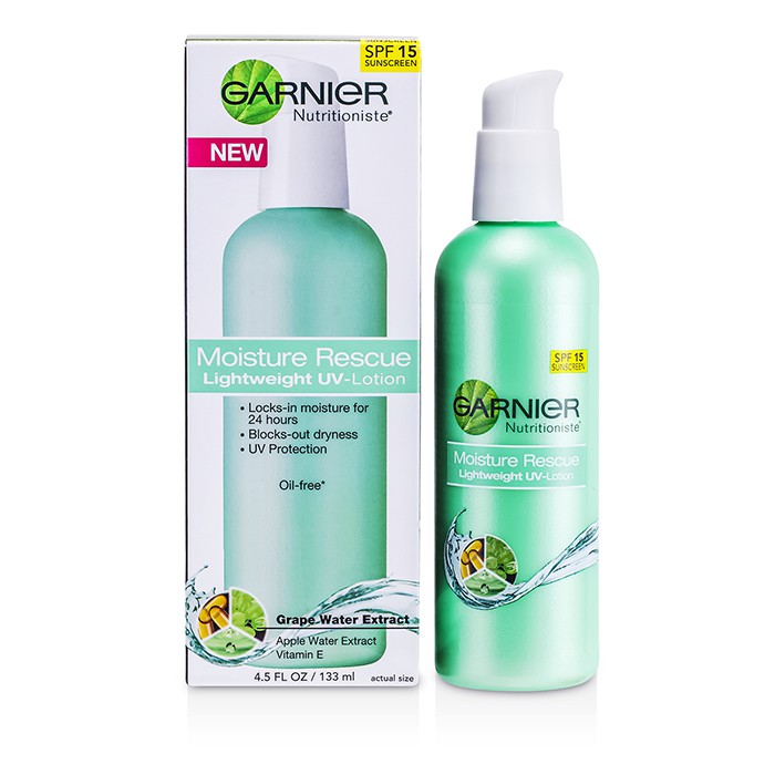 가르니에 Garnier 뉴트리션니스트 모이스처 레스큐 라이트웨이트 UV 로션 SPF15 133ml/4.5ozProduct Thumbnail