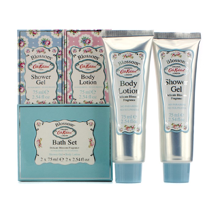 Cath Kidston Blossom Σετ Μπάνιου: Τζελ Αφροντούς 75ml + Λοσιόν Σώματος 75ml 2pcsProduct Thumbnail