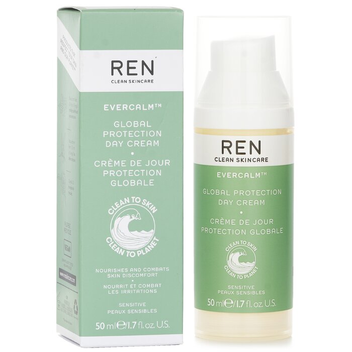 Ren Evercalm Global Protection Day Cream (For Sensitive/ Delicate Skin) 50ml/1.7ozProduct Thumbnail