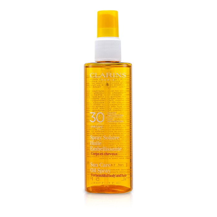 Clarins Sun Care Oil Spray SPF 30 Alta Proteção Para Corpo & Cabelos 150ml/5ozProduct Thumbnail