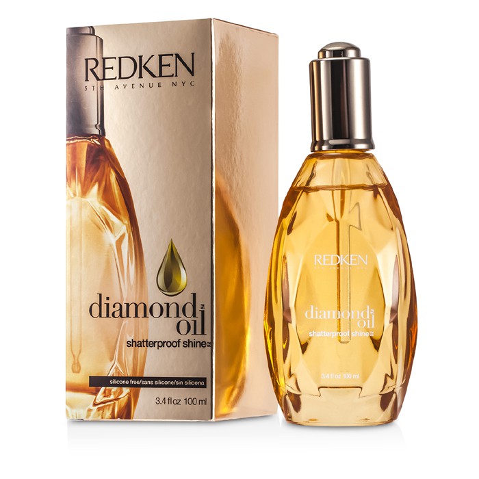 Redken Vlasový olej pro zvýšený lesk Diamond Oil Shatterproof Shine (pro mdlé poškozené vlasy) 100ml/3.4ozProduct Thumbnail