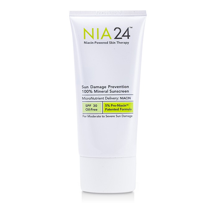 NIA24 Sun Damage Prevention 100% Mineral Sunscreen SPF 30 (Oil Free Lotion) 75ml/2.5ozProduct Thumbnail