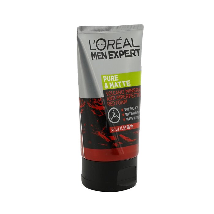 L'Oreal Men Expert Pure & Matte Volcano Red Пяна ( Тубичка ) 100ml/3.4ozProduct Thumbnail