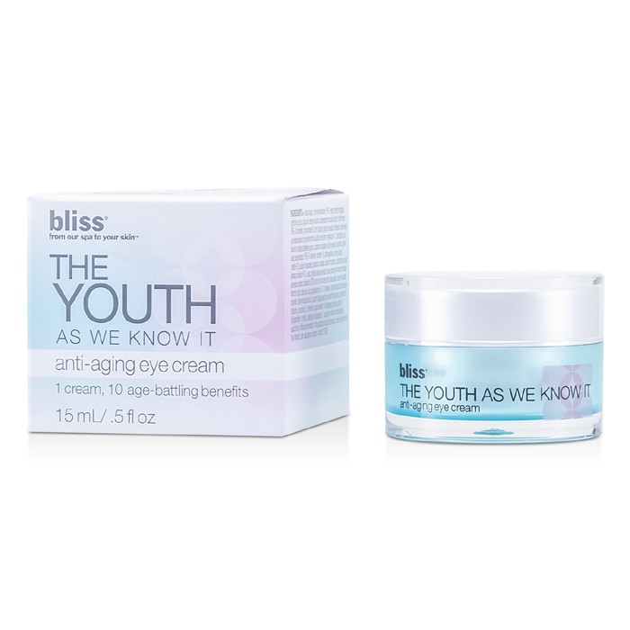 Bliss The Youth As We Know It Crema de Ojos Anti Envejecimiento 15ml/0.5ozProduct Thumbnail