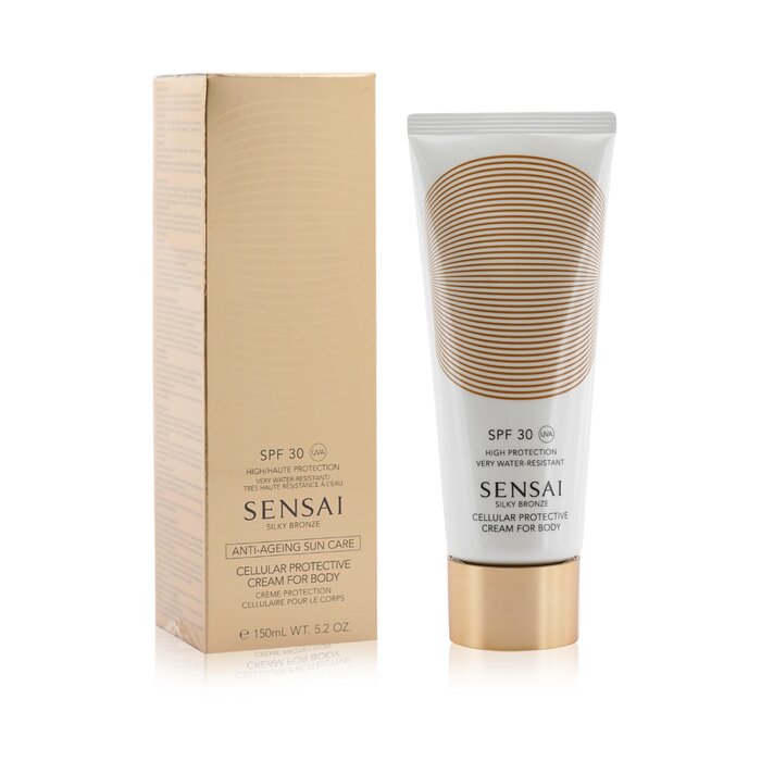 Kanebo Sensai Silky Bronze Cellular Protective Cream For Body SPF 30 – קרם הגנה ושיזוף לגוף SPF30| 150ml/5.2ozProduct Thumbnail