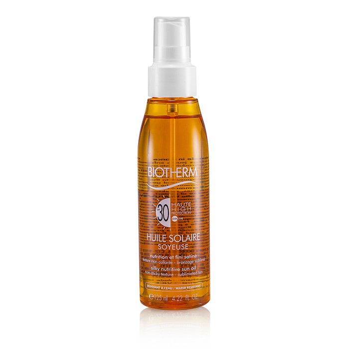 Biotherm Huile Solaire Soyeuse SPF 30 UVA/UVB Protection Sun Oil 125ml/4.22ozProduct Thumbnail