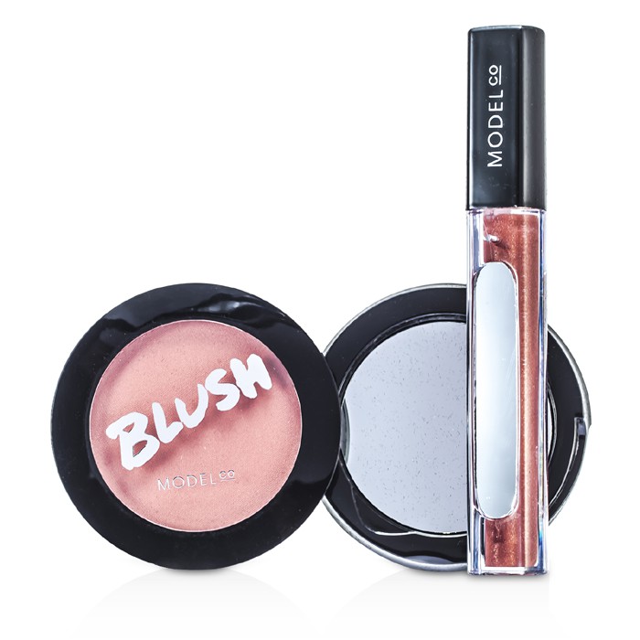 ModelCo Essential Beauty (1x Blush Cheek Powder, 1x Shine Ultra Lip Gloss) 2pcsProduct Thumbnail