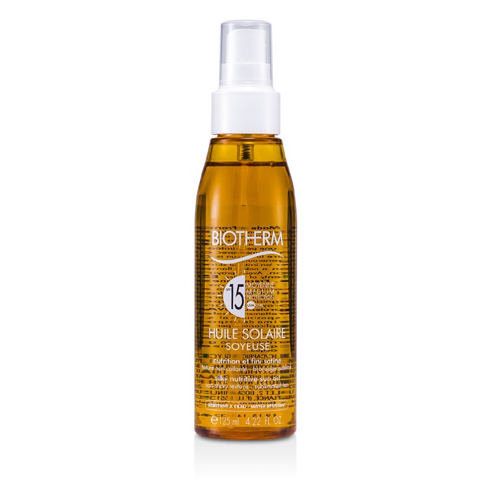 Biotherm Huile Solaire Soyeuse SPF 15 Ulei Solar cu Protecție UVA/UVB 125ml/4.22ozProduct Thumbnail