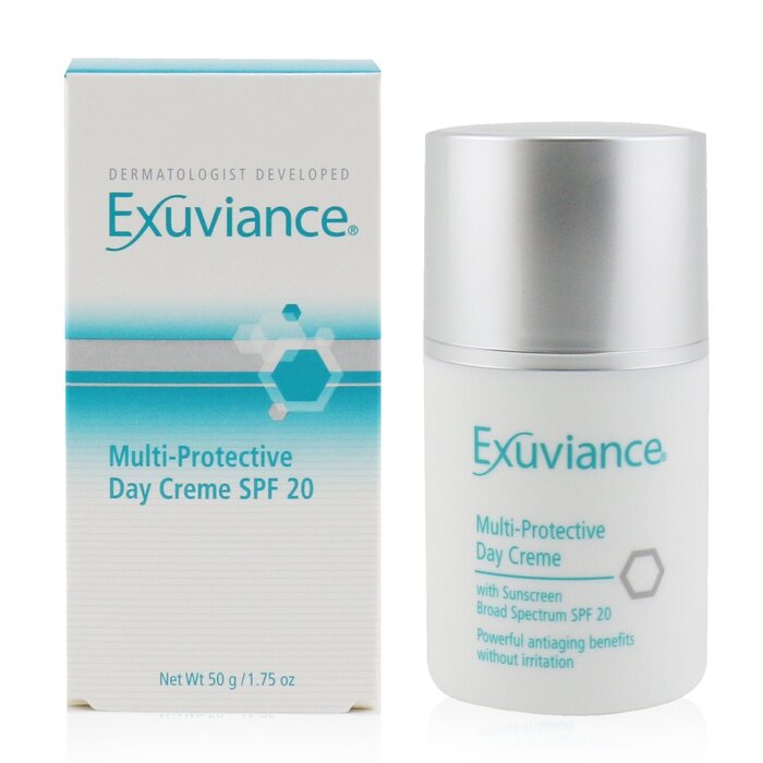 Exuviance 愛思妍 多重保護防曬乳 SPF 20 (敏感/乾性肌膚) Multi-Protective Day Creme SPF 20 50g/1.75ozProduct Thumbnail
