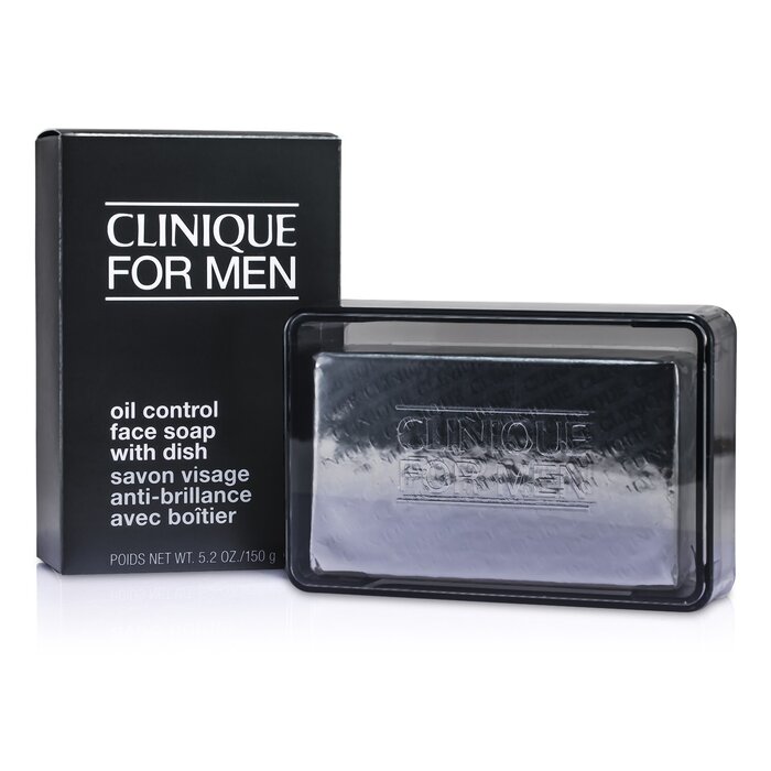 倩碧 Clinique 男士控油洁面皂配盒Oil Control Face Soap with Dish 150g/5.2ozProduct Thumbnail