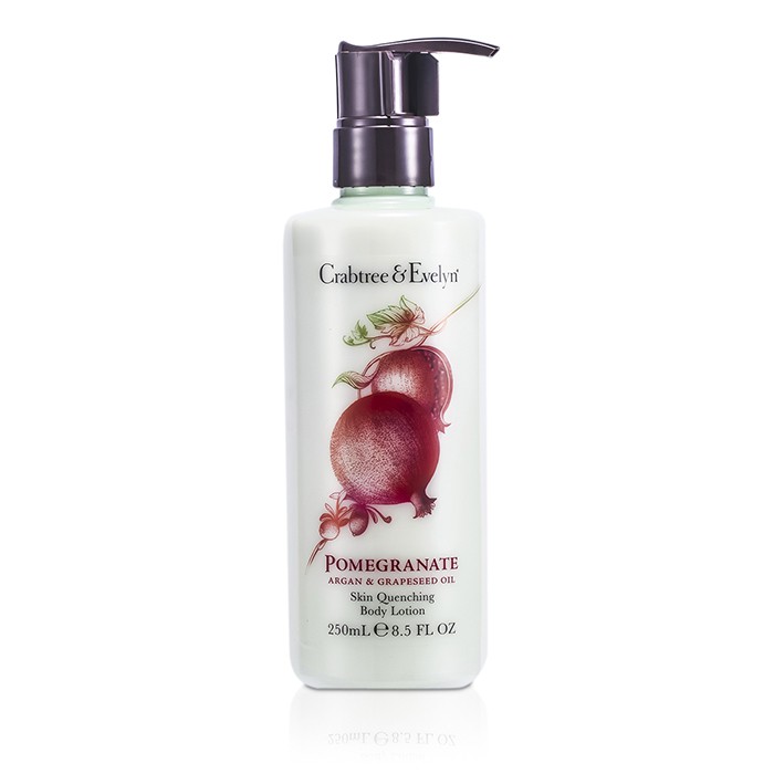 Crabtree & Evelyn Pomegranate, Argan & Grapeseed Skin Quenching Body Lotion - Losion Tubuh 250ml/8.5ozProduct Thumbnail