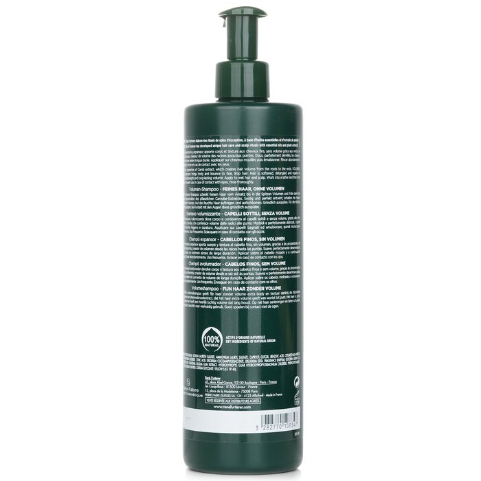 Rene Furterer Volumea Volume Enhancing Ritual Volumizing Shampoo - Fine and Limp Hair (מוצר למספרה) שמפו מקנה נפח בשיער דק 600ml/20.29ozProduct Thumbnail