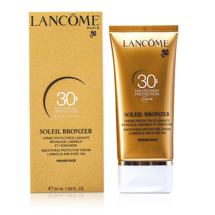 Lancome Krem na dzień z ochronnym filtrem Soleil Bronzer Smoothing Protective Cream SPF30 50ml/1.69ozProduct Thumbnail