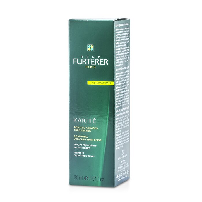 Rene Furterer Karite Leave-In Repairing Serum- סרום משקם ללא שטיפה (עבור קצוות יבשים מאוד ופגומים) 30ml/1.01ozProduct Thumbnail